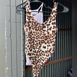 Leopard Print Bodysuit